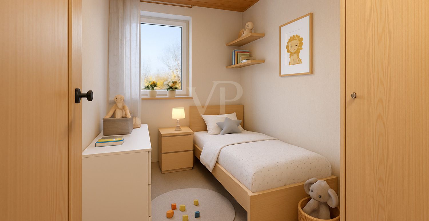 Kinderzimmer OG. KI generiert