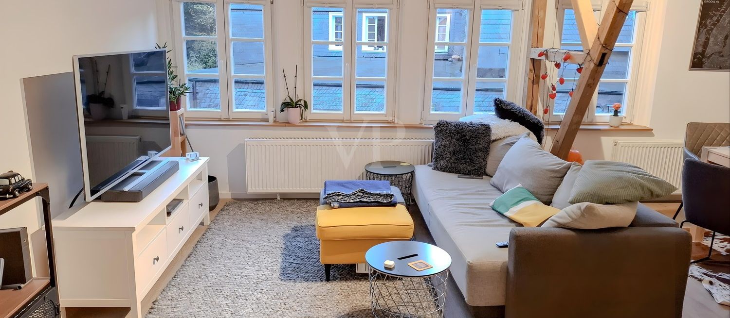 Wohnzimmer Maisonette-Wohnung