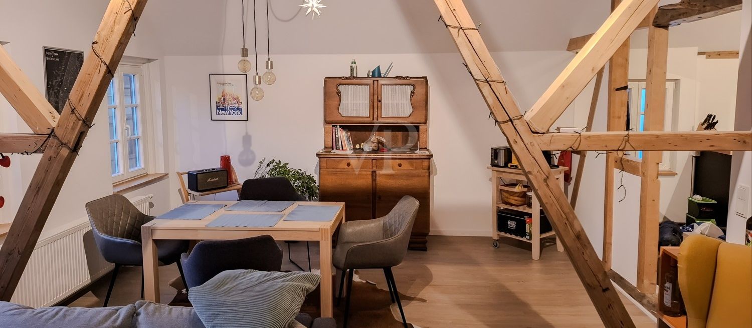 Wohnbereich Maisonette-Wohnung