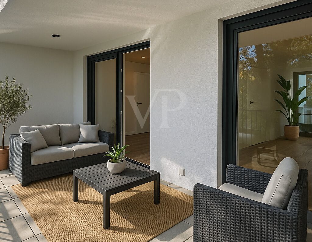 Balkon Penthouse Musterfoto