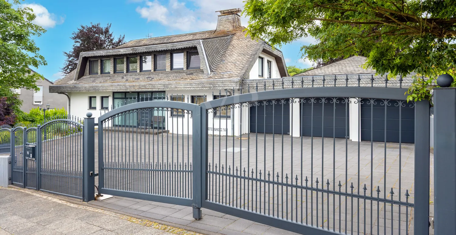 Hochwertige Zaunanlage