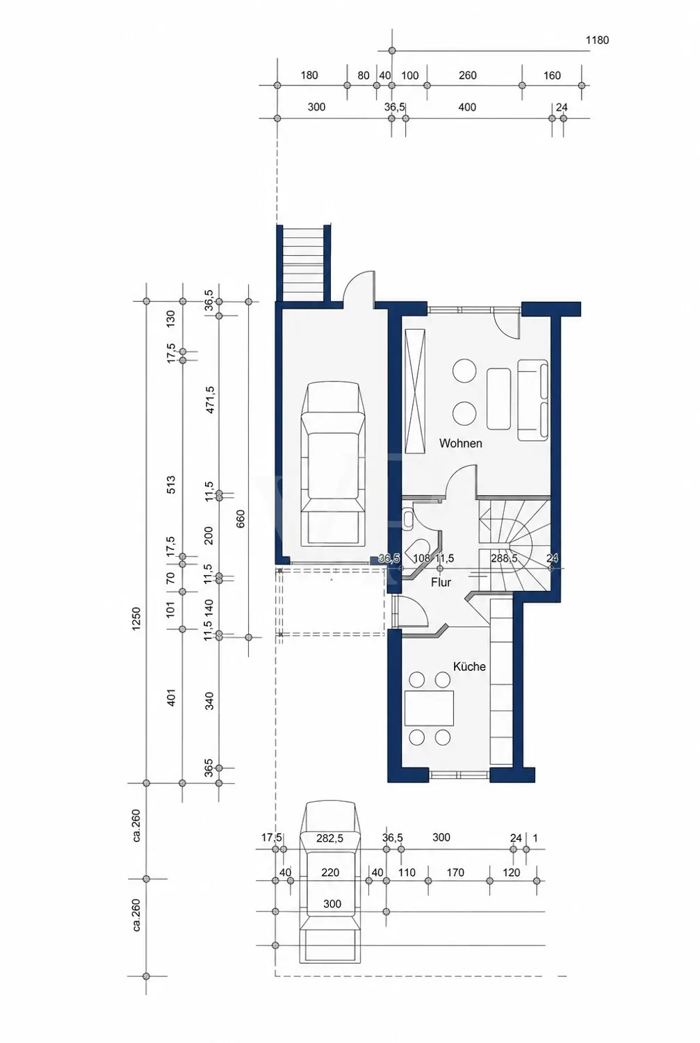 Grundriss EG.
