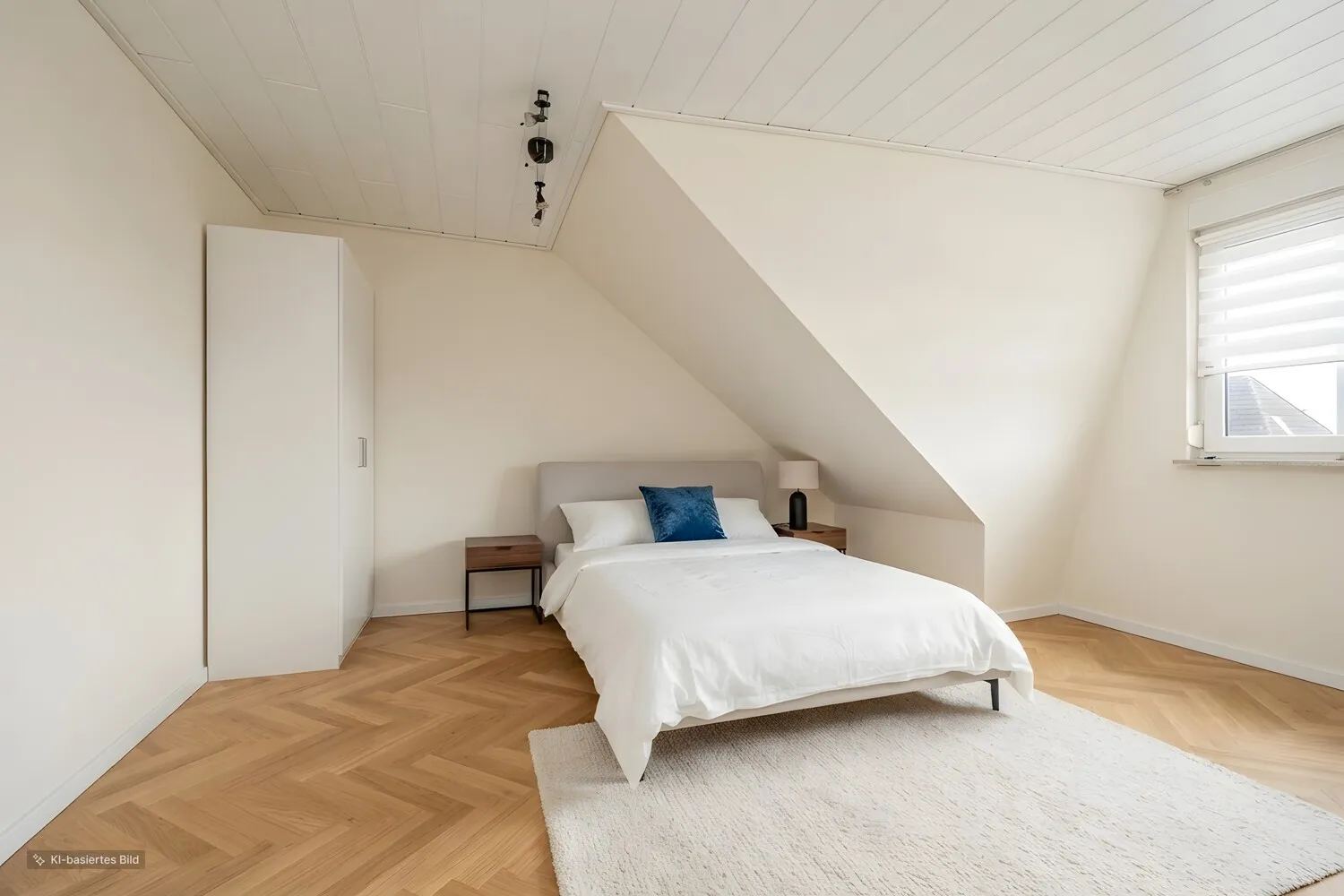 Zweites Schlafzimmer 2. OG. KI modifiziert