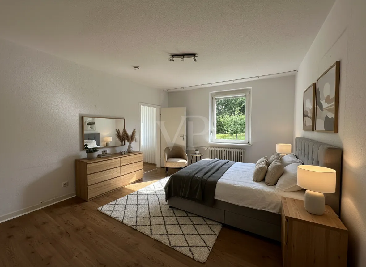 Schlafzimmer KI im EG (8(