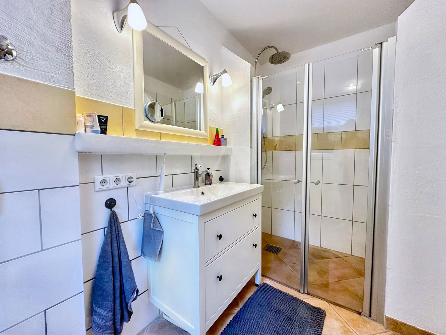 Bad en Suite im Souterrain
