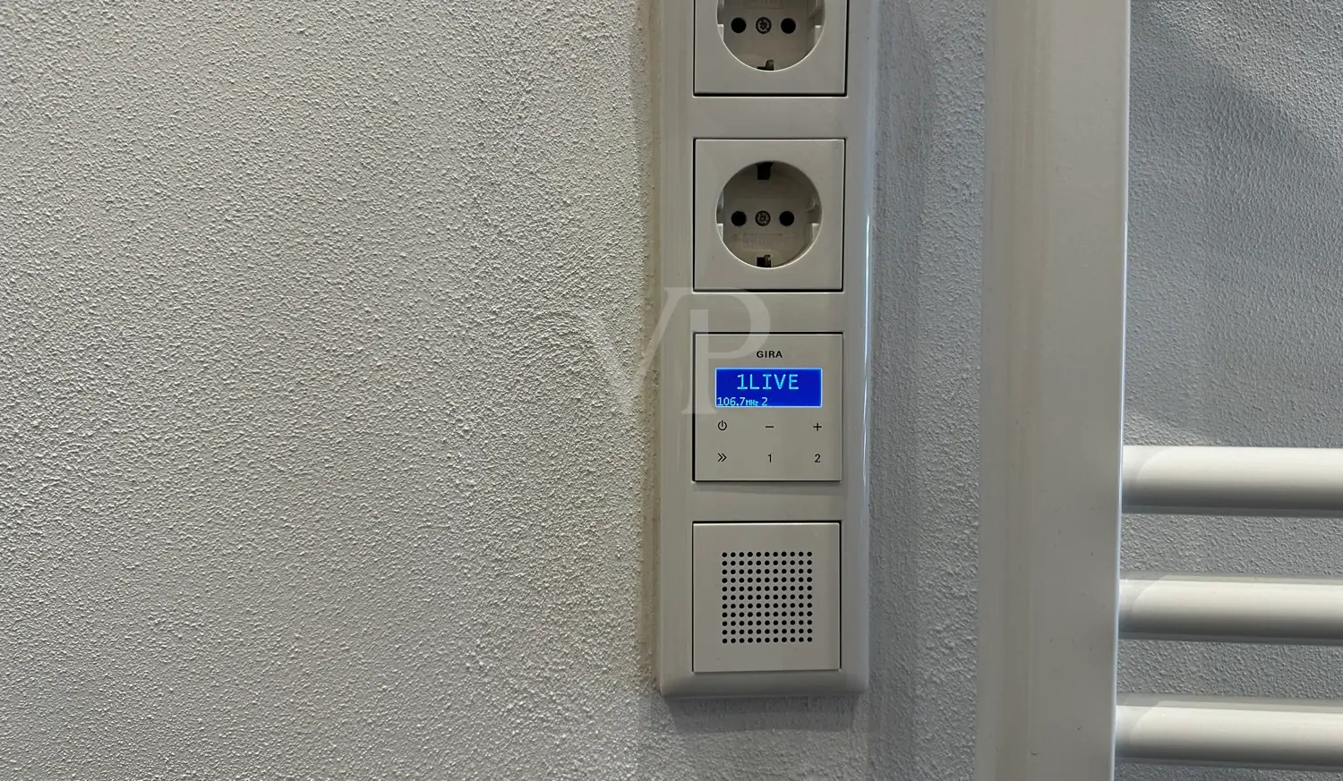 Soundsystem im Badezimmer