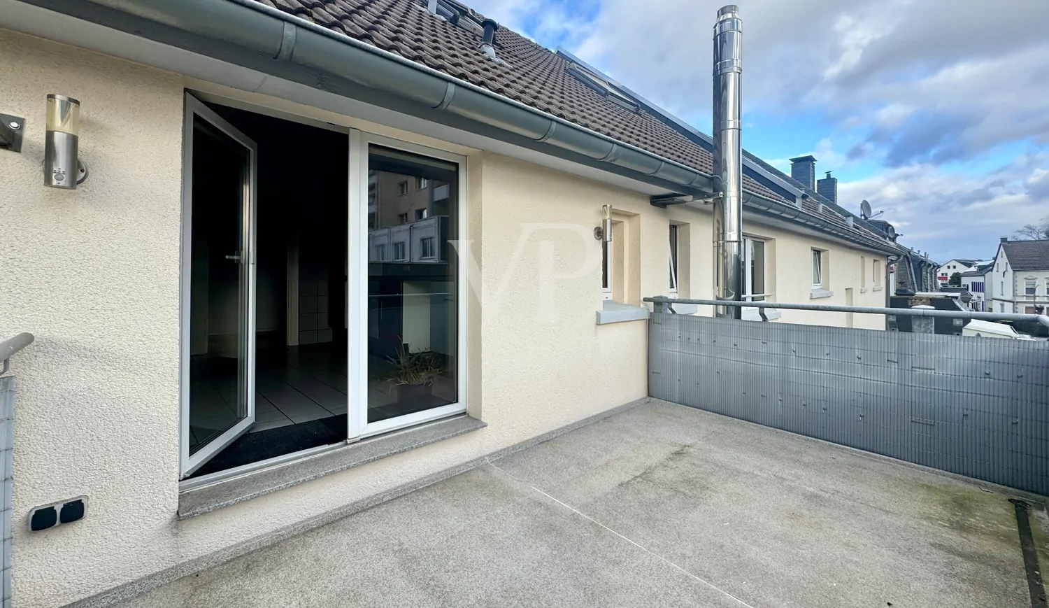 Balkon mit Süd-Ostausrichtung