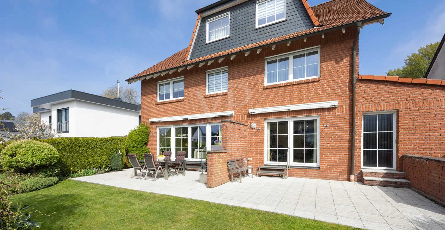 Außenansicht vom Garten