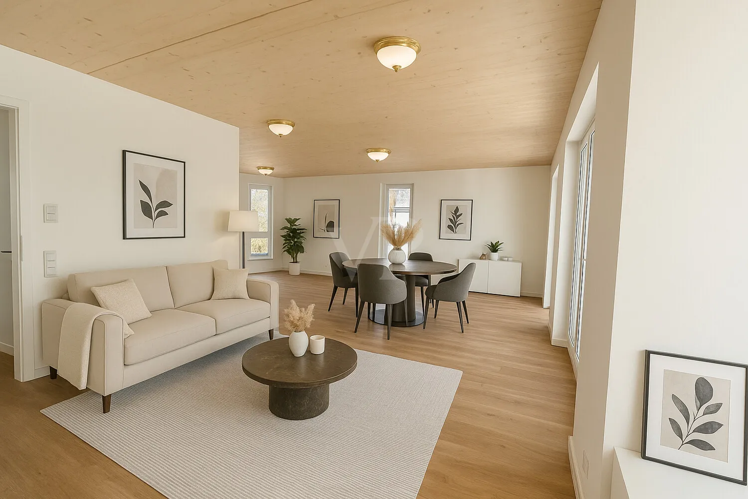 Musterfoto Wohnbereich