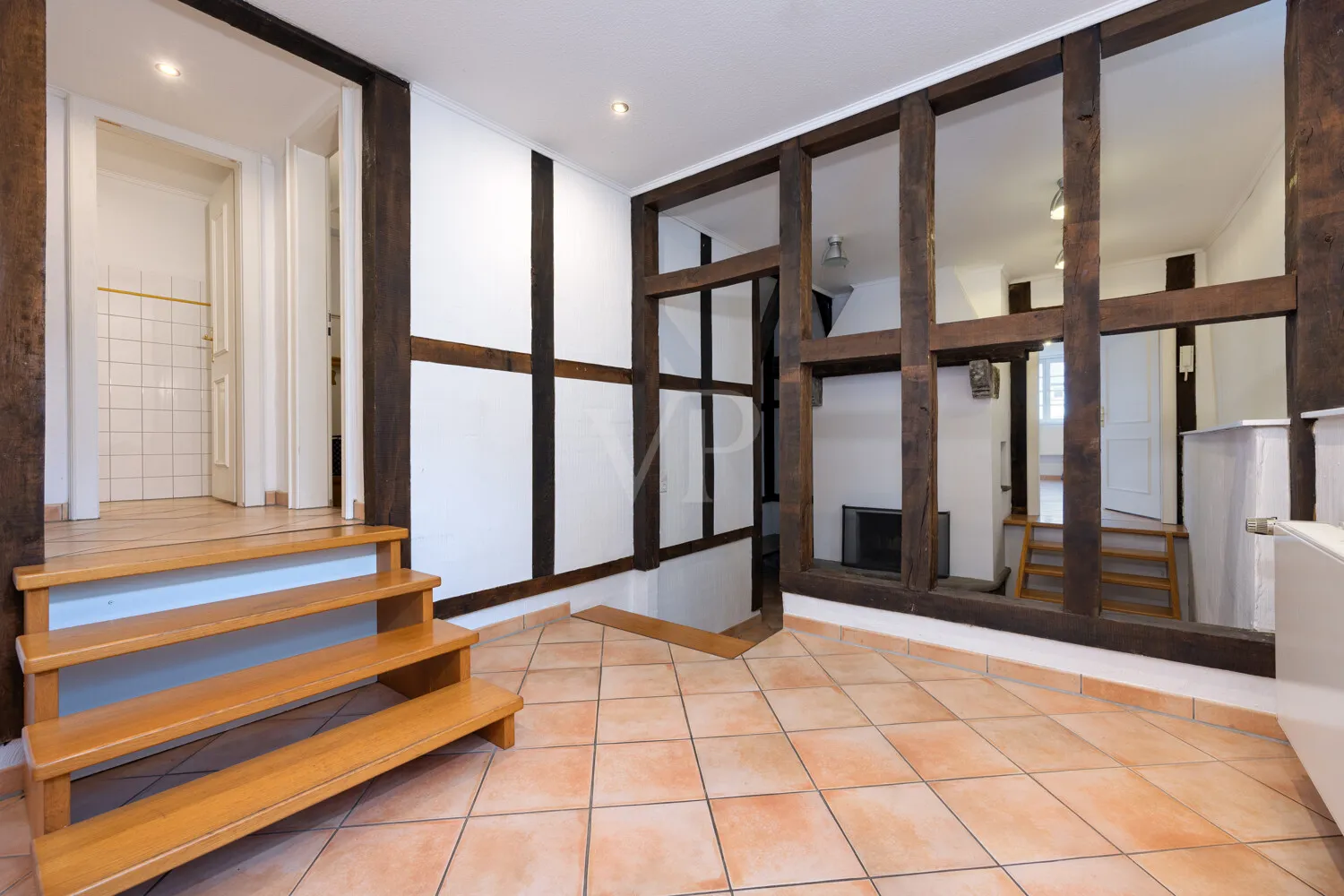 Wohn- und Kaminbereich