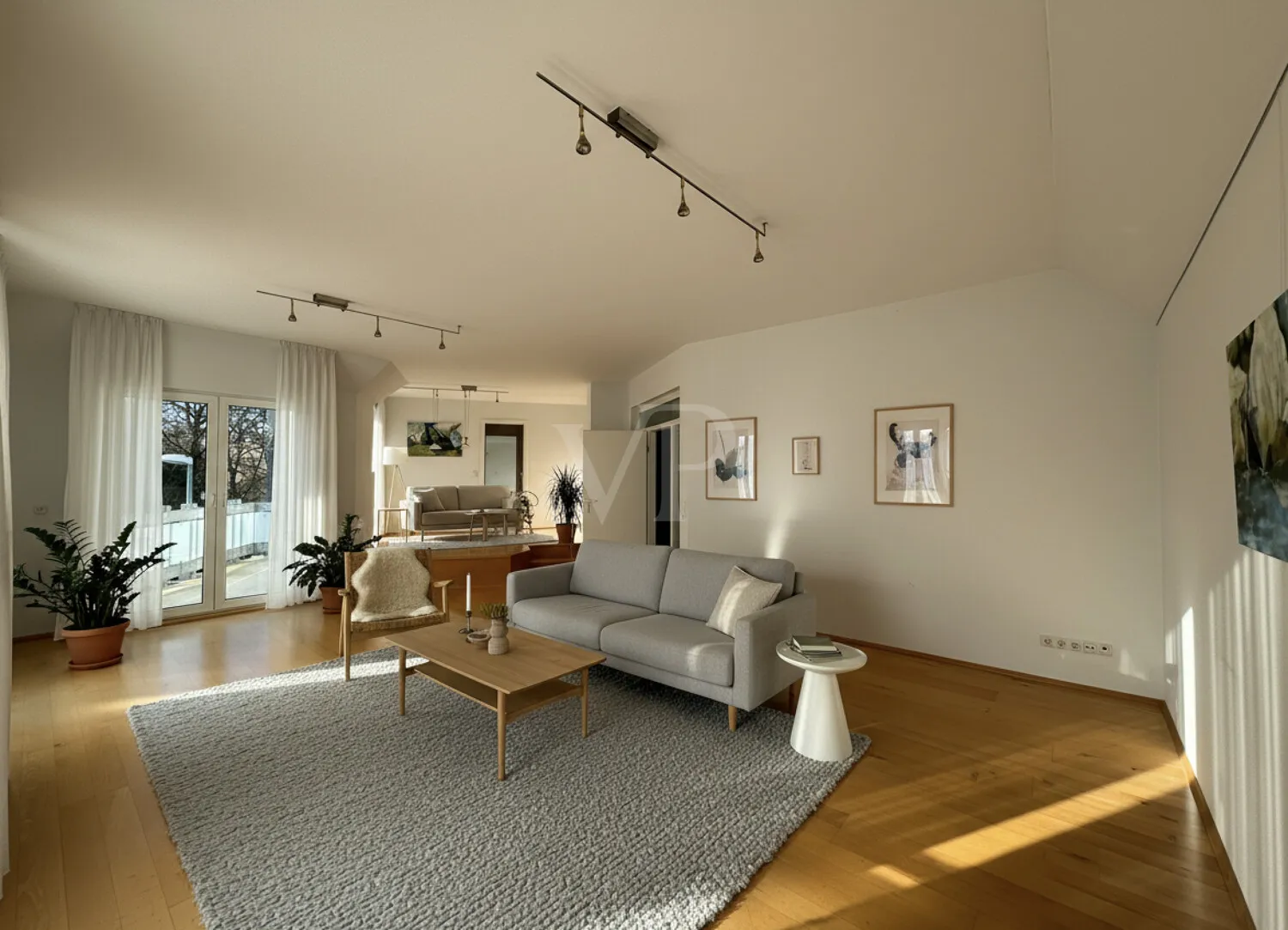 Wohnzimmer Hauptwohnung - KI