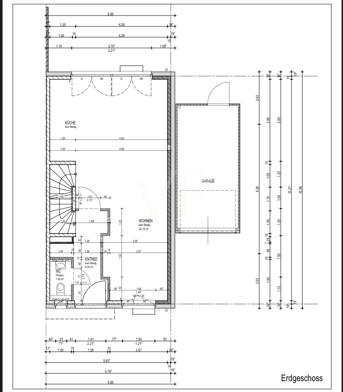 Grundriss Erdgeschoss