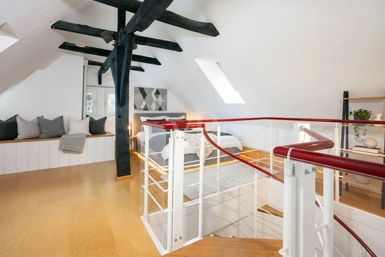 Zweites Schlafzimmer DG.