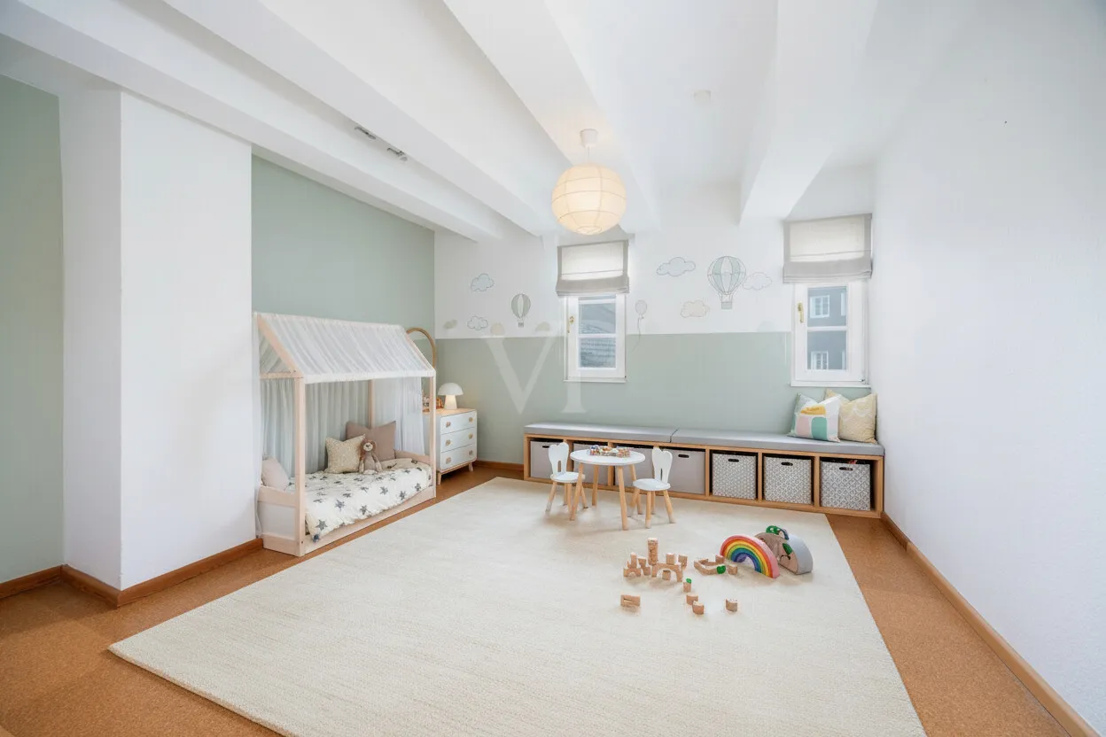 Schlafzimmer 1. OG. KI modifiziert