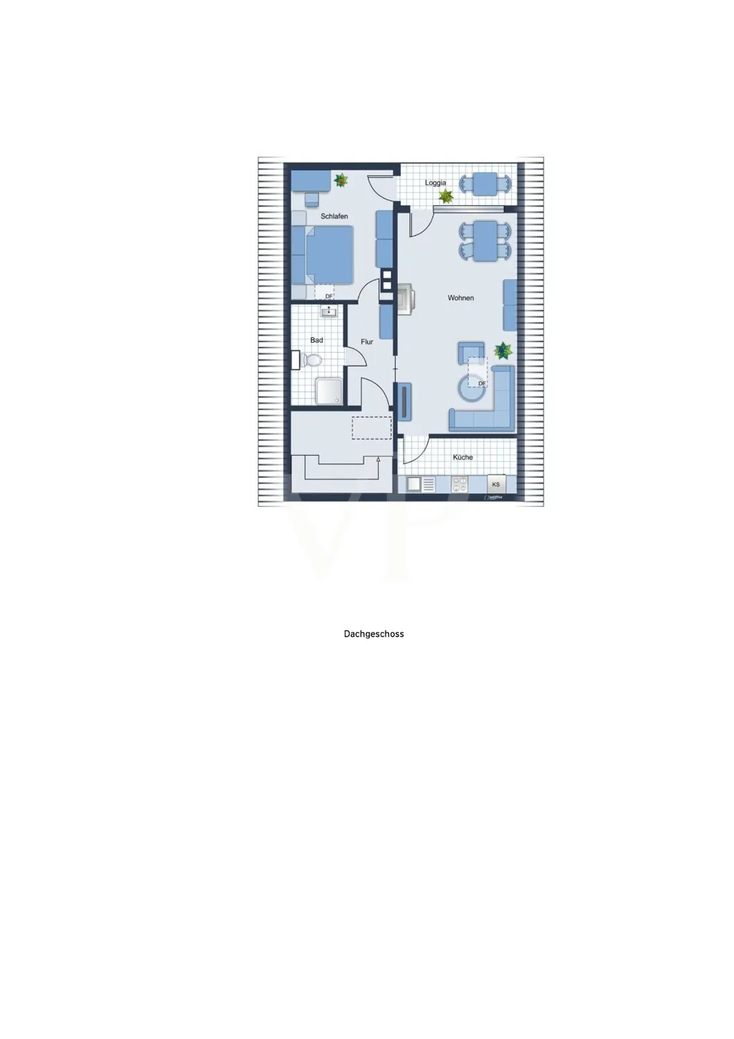 Grundriss Dachgeschoss