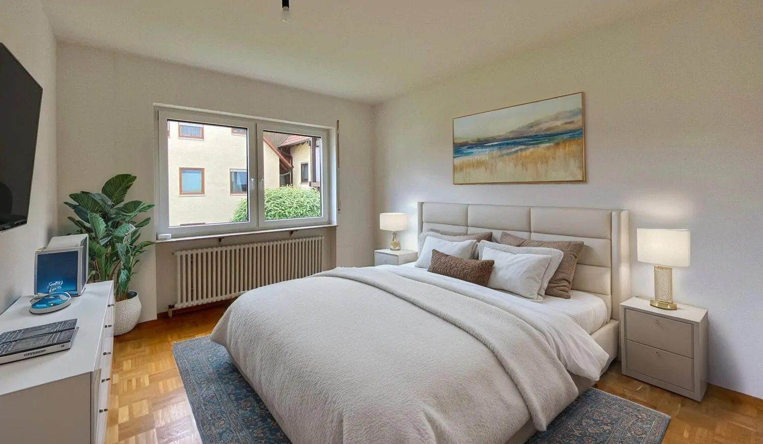 Schlafzimmer (KI-Bild)