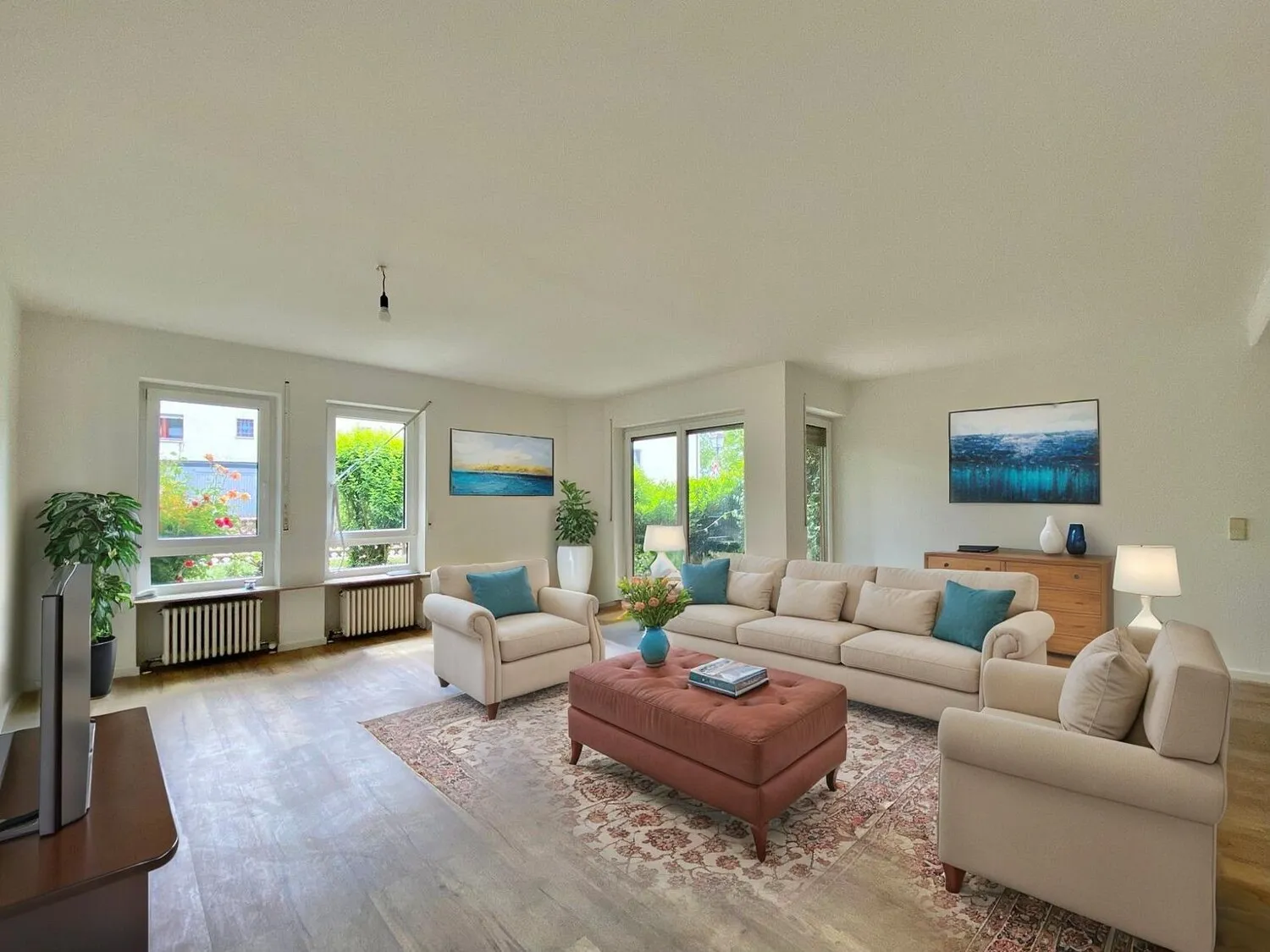 Wohnzimmer (KI-Bild)