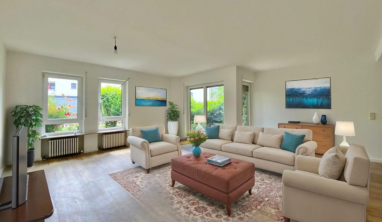 Wohnzimmer (KI-Bild)