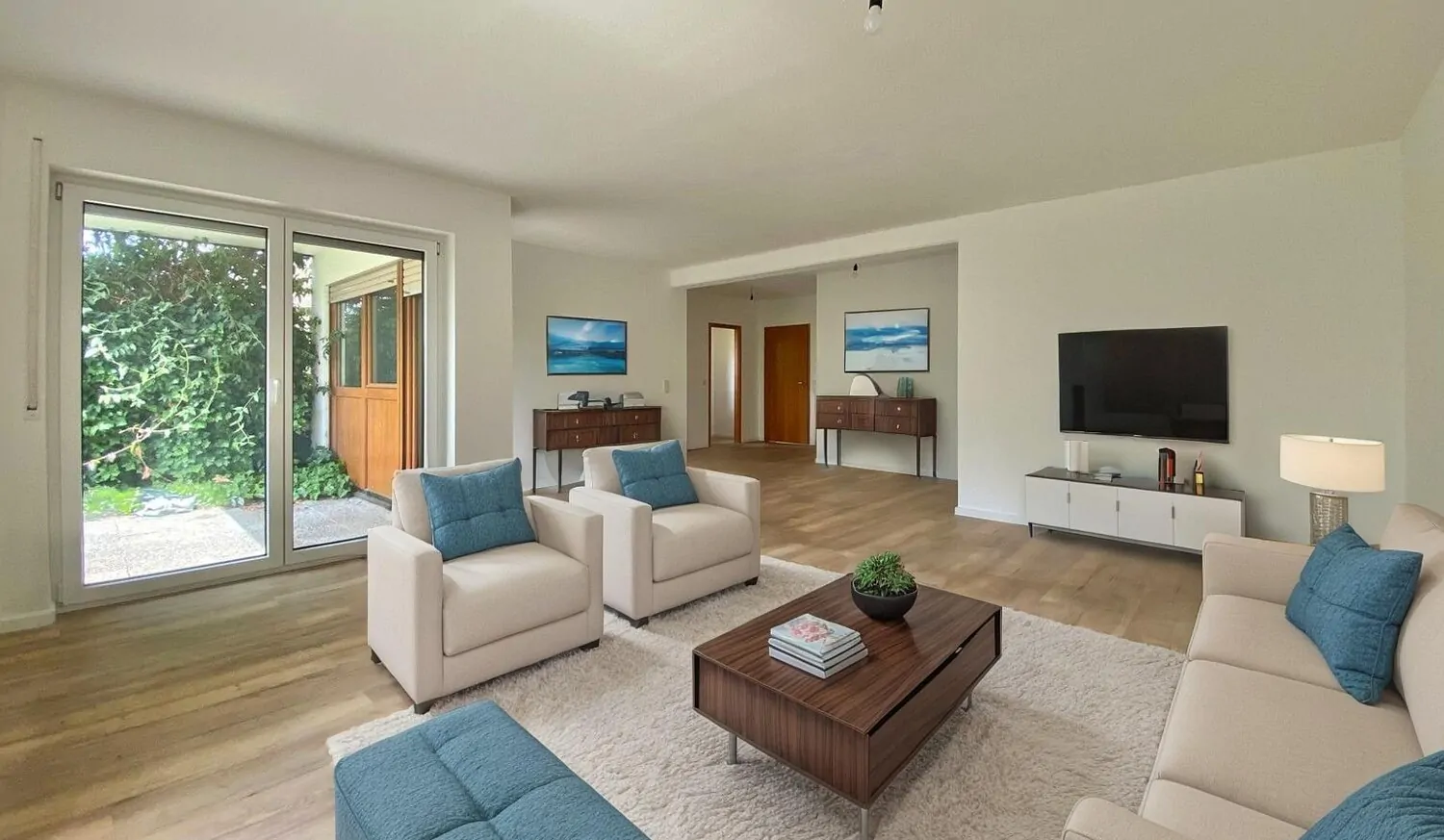 Wohnzimmer (KI-Bild)