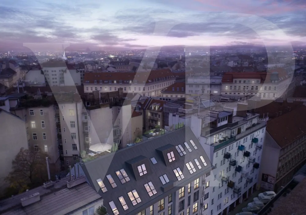 3-Zimmer-Penthousewohnung mit großzügiger Dachterrasse