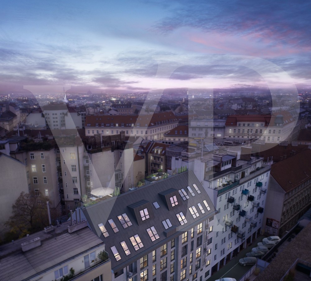 3-Zimmer-Penthousewohnung mit großzügiger Dachterrasse