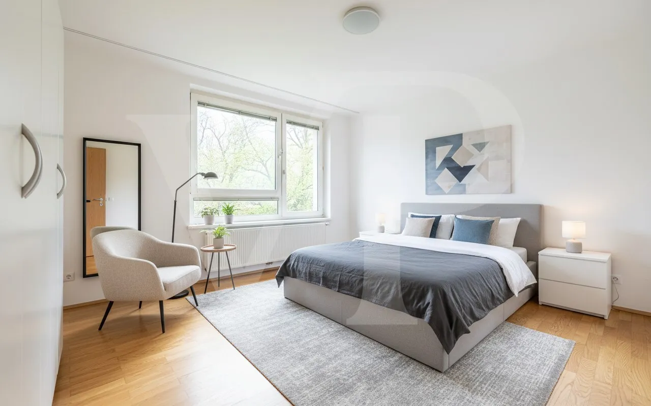 Schlafzimmer - Staging