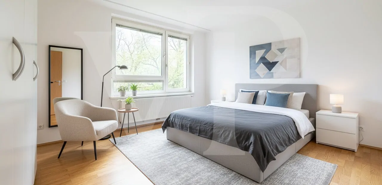 Schlafzimmer - Staging