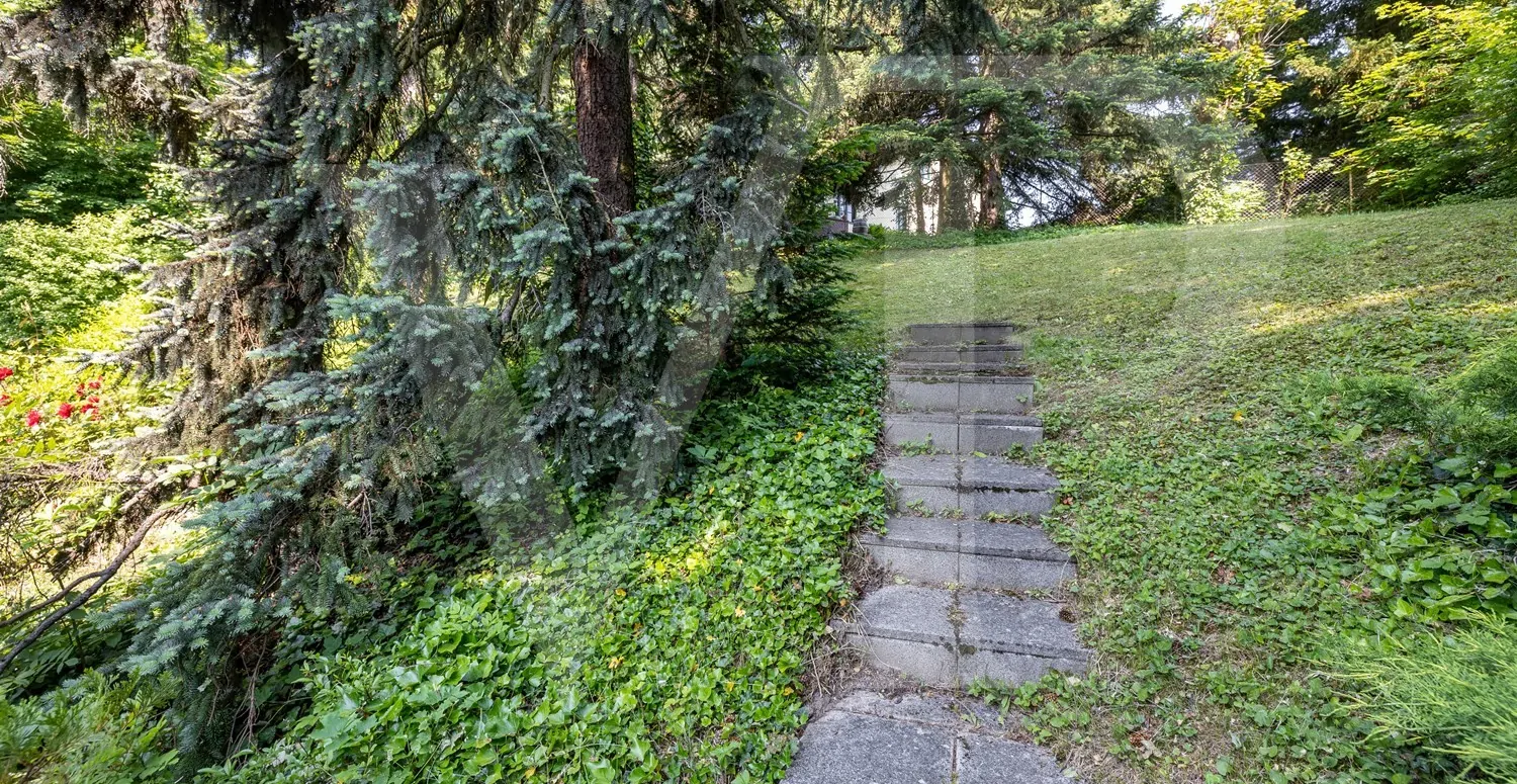 Villa mit Abbruchbewilligung in absoluter Grünlage Dornbachs