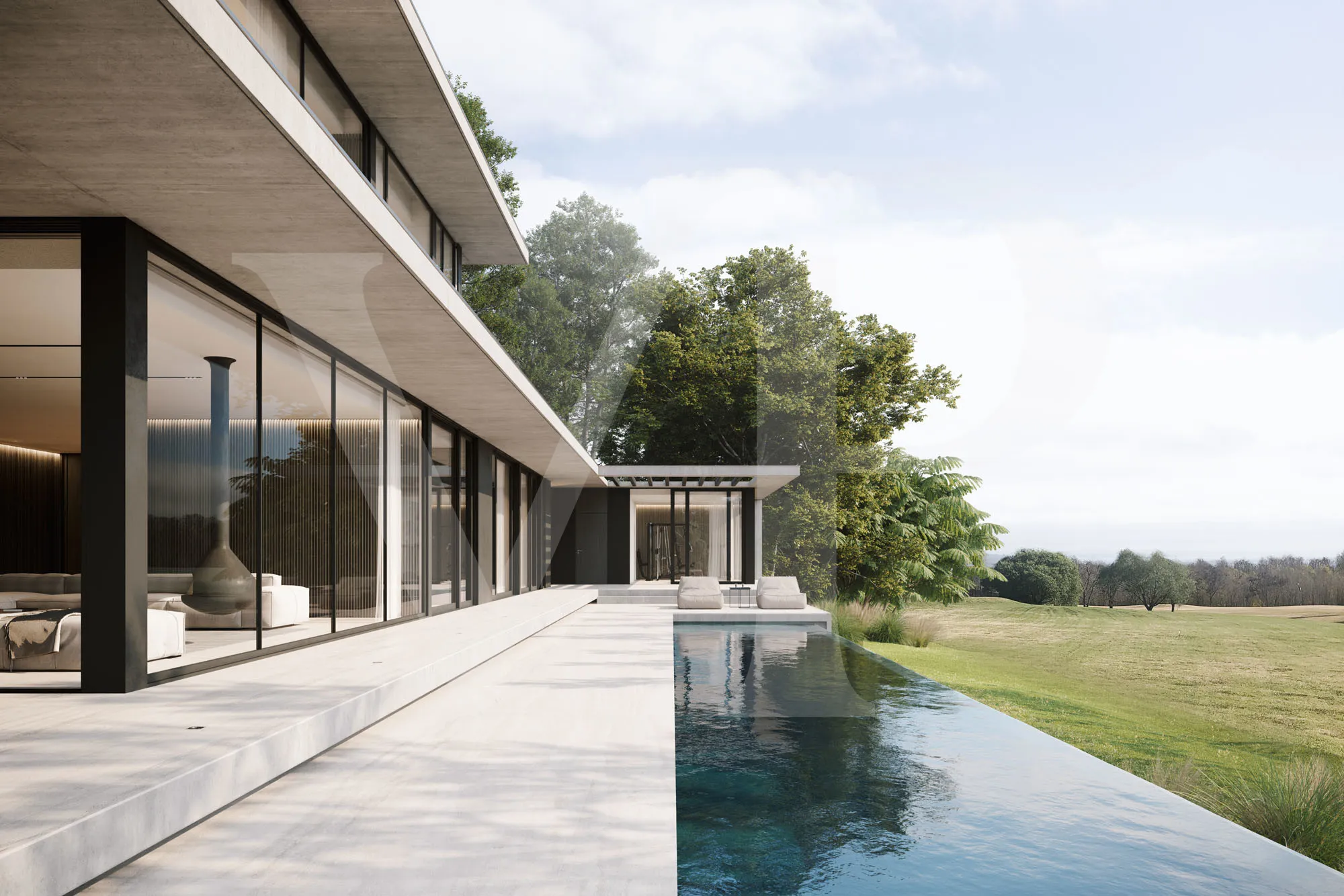 8700 m² of absolute peace and discretion, 35 minutes from St. Stephen's Cathedral