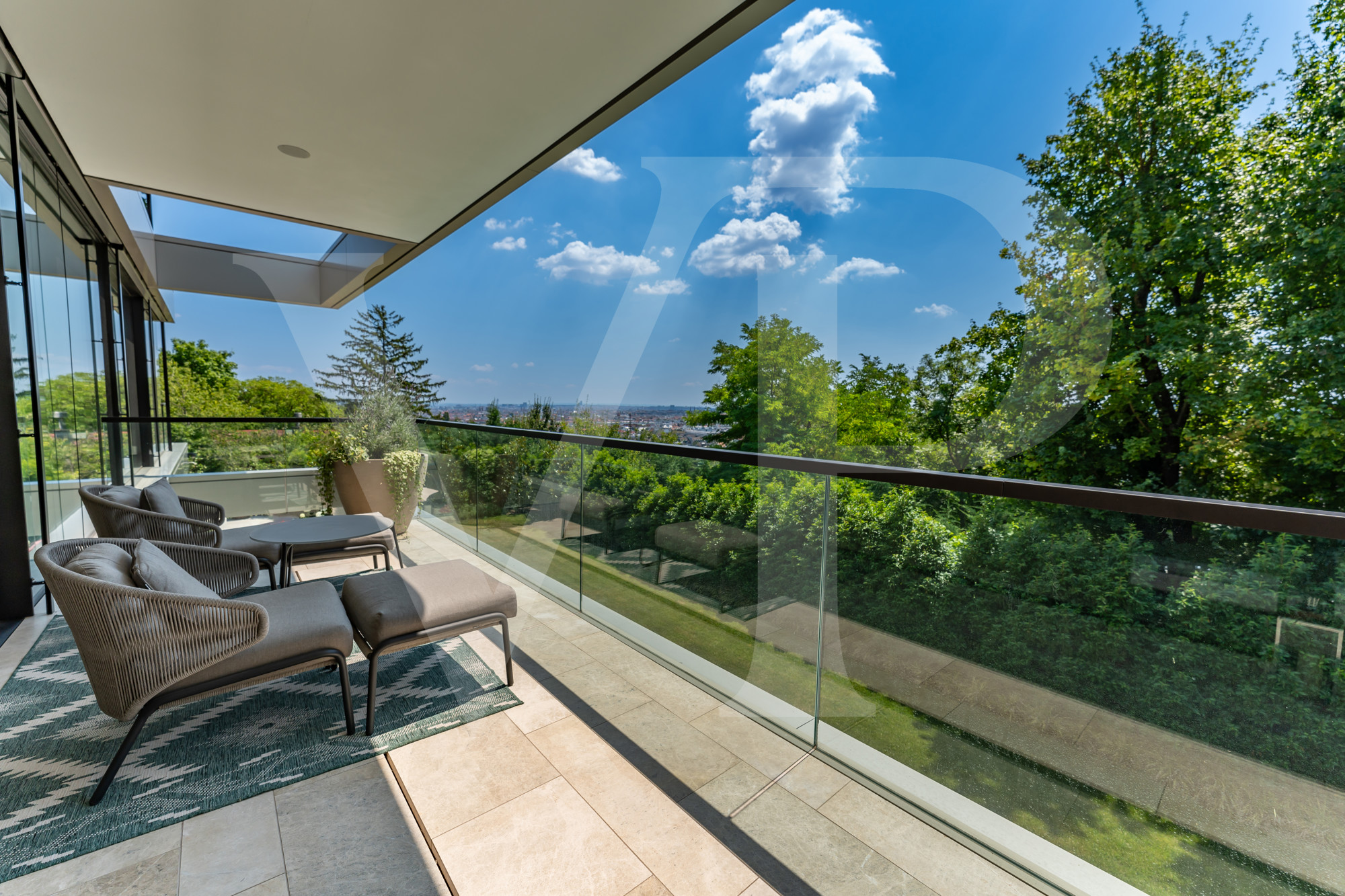 Luxusdomizil mit Blick über Wien in Top-Ruhelage