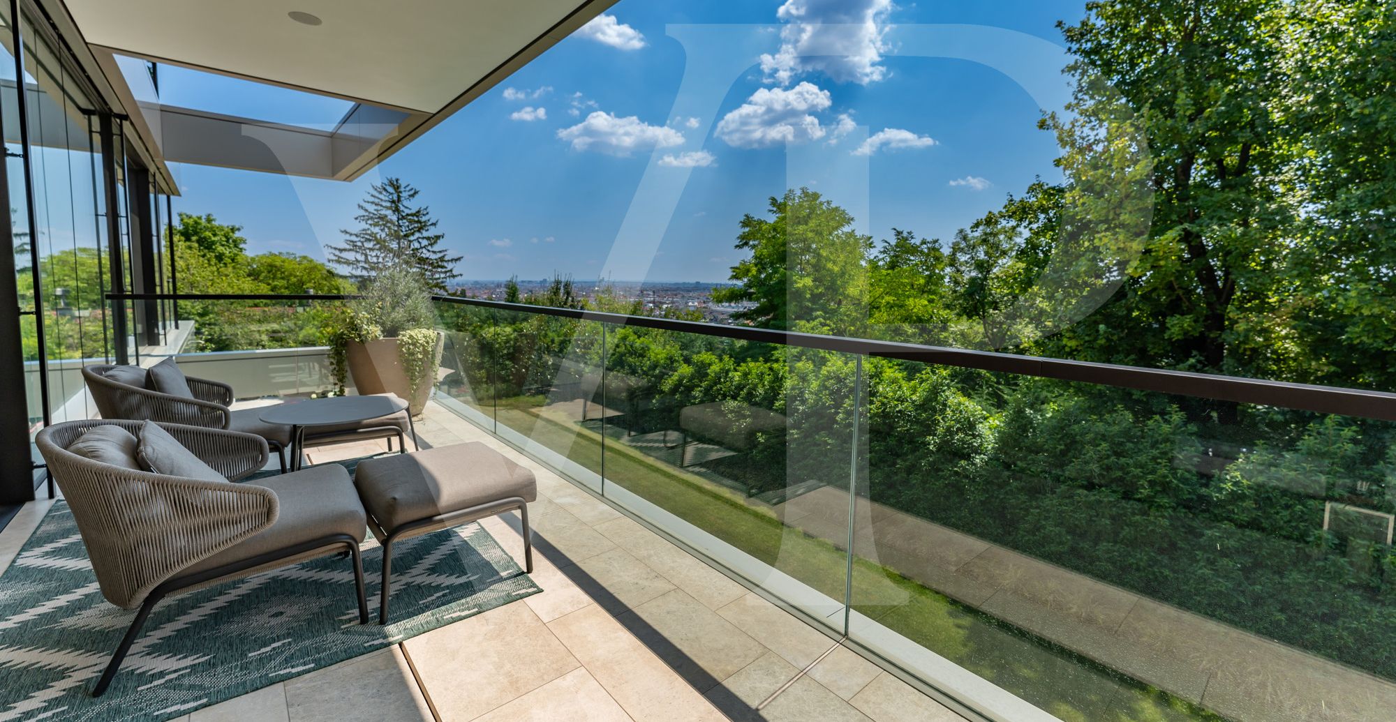 Luxusdomizil mit Blick über Wien in Top-Ruhelage