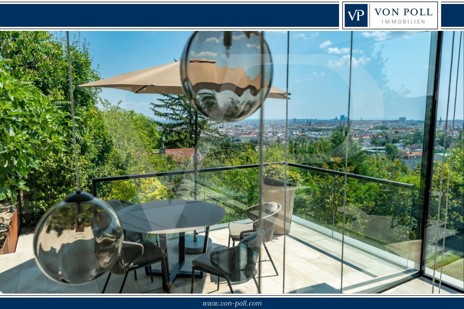 Luxusdomizil mit Blick über Wien in Top-Ruhelage