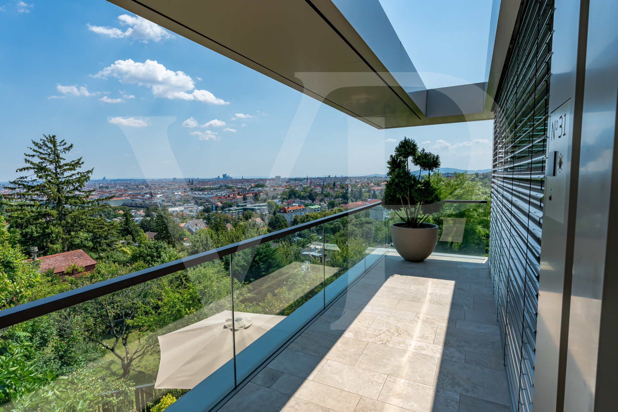 Luxusdomizil mit Blick über Wien in Top-Ruhelage