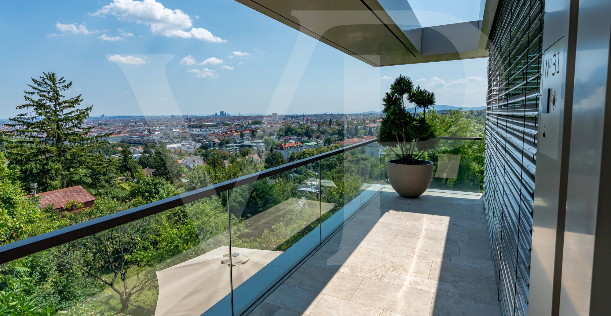 Luxusdomizil mit Blick über Wien in Top-Ruhelage