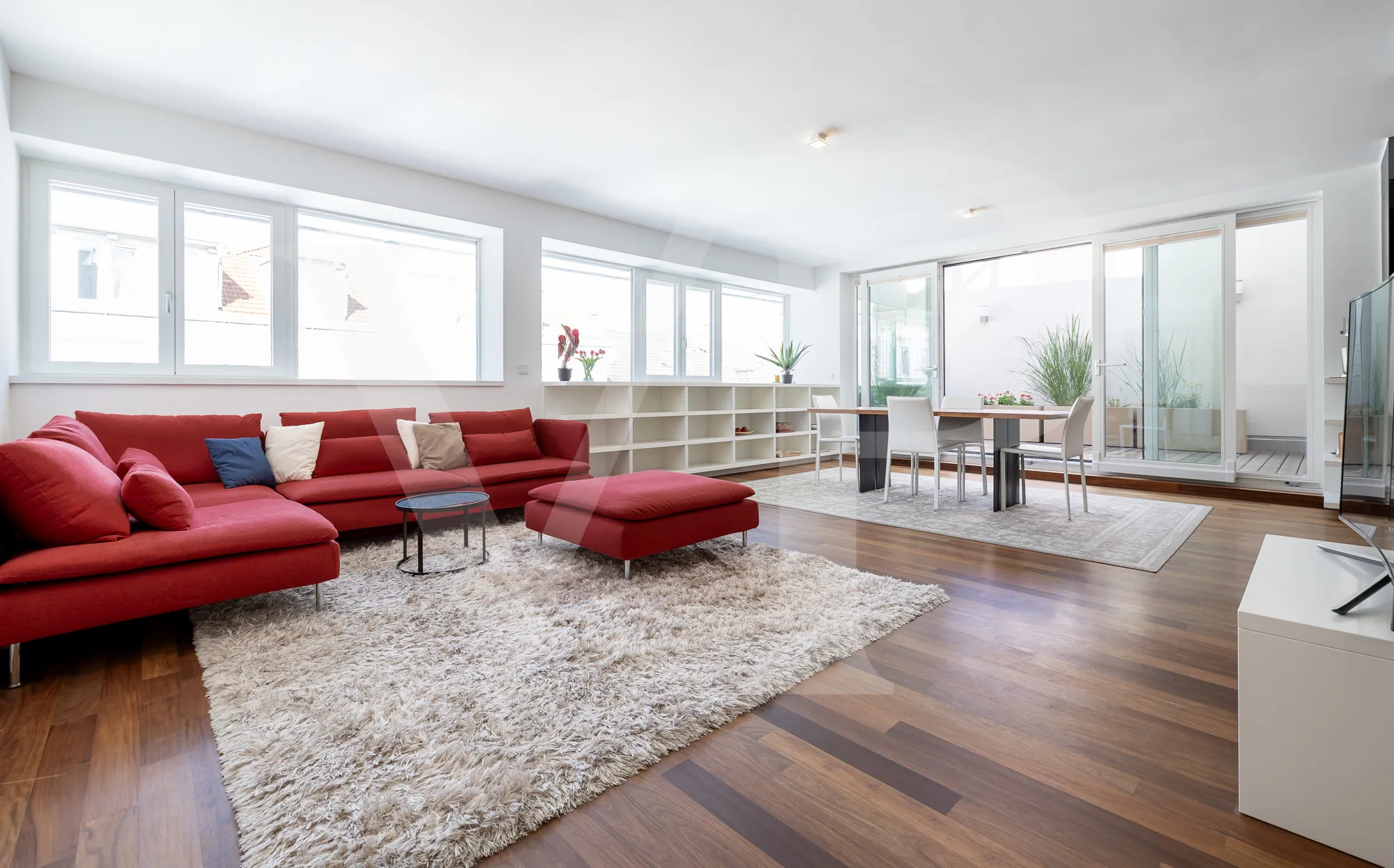 Terrassenwohnung in Wieden