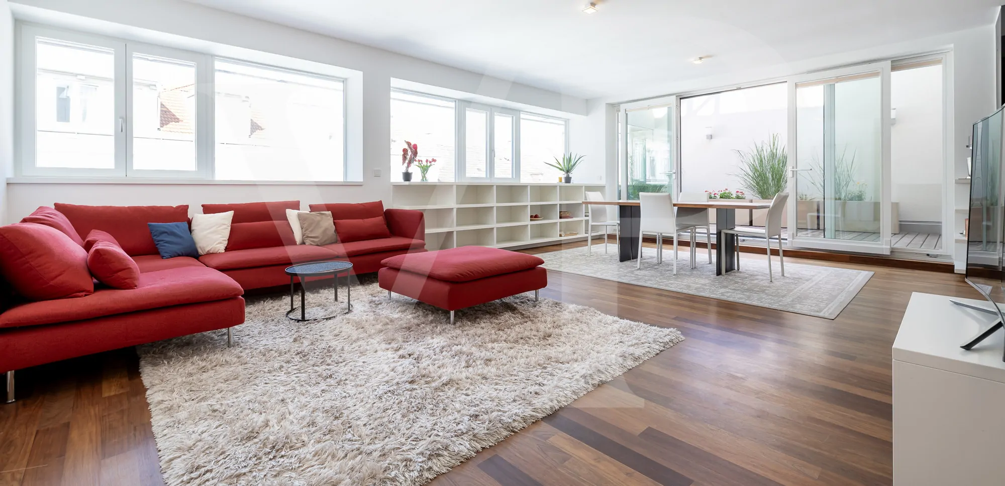 Terrassenwohnung in Wieden