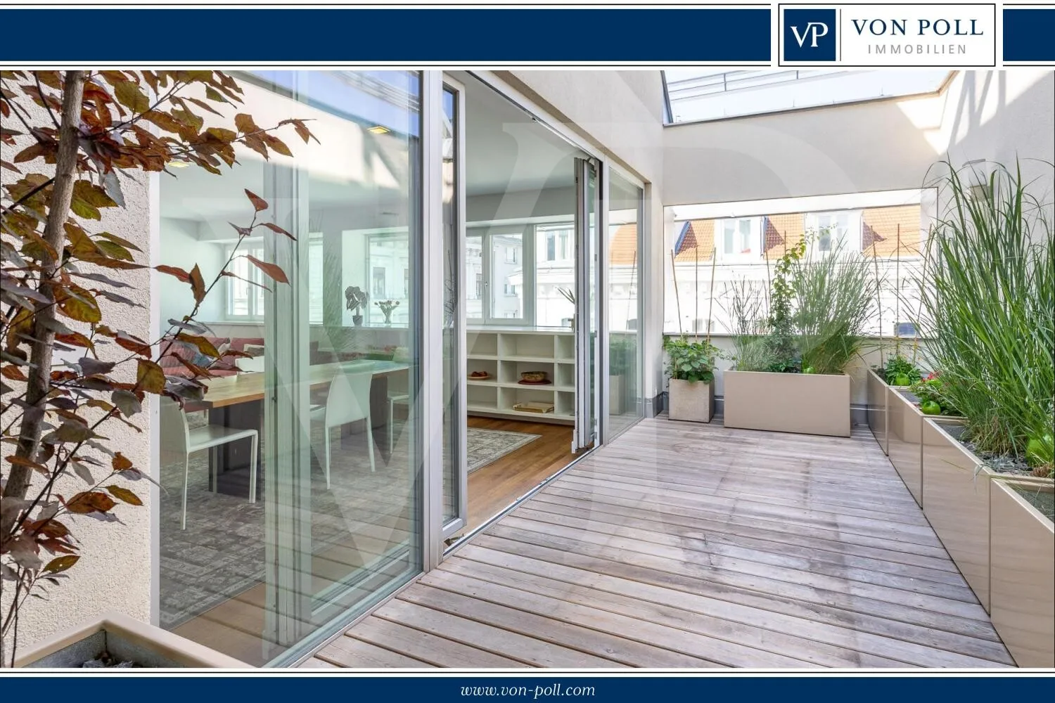 Terrassenwohnung in Wieden