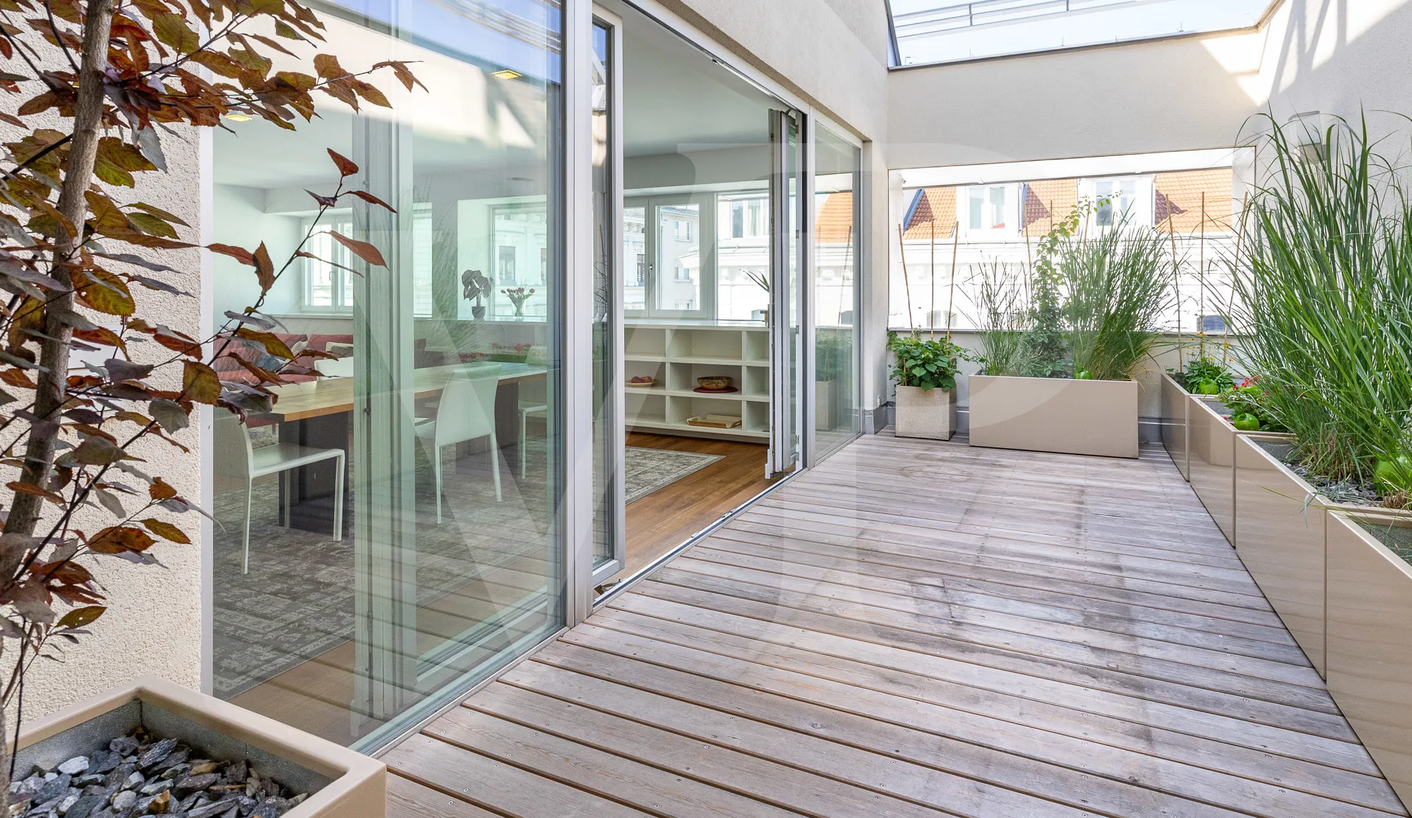 Terrassenwohnung in Wieden