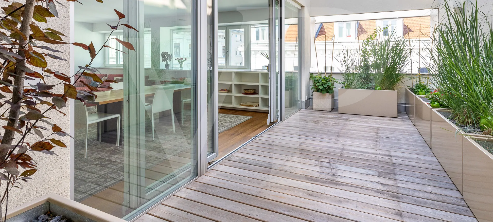 Terrassenwohnung in Wieden