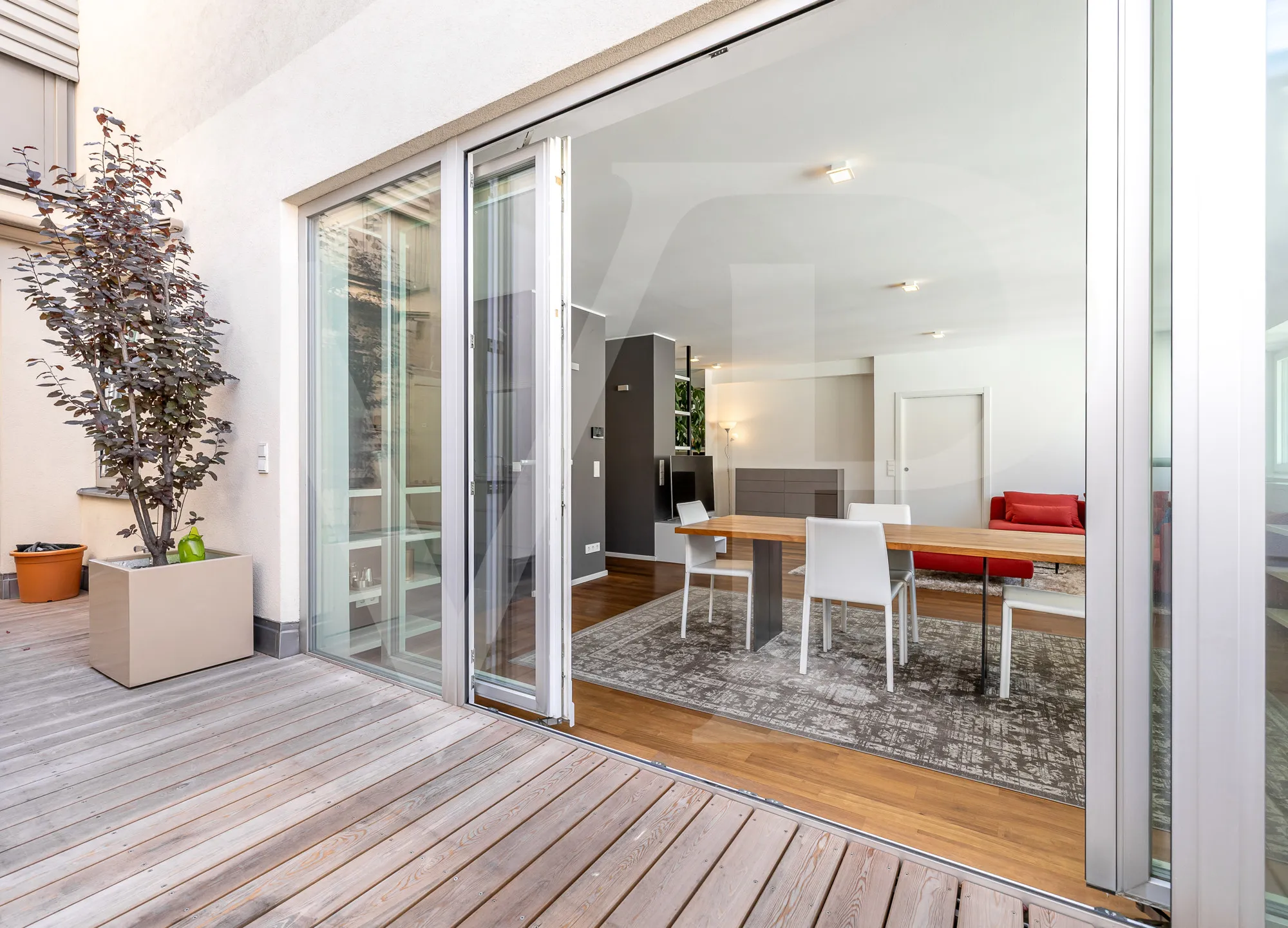 Terrassenwohnung in Wieden