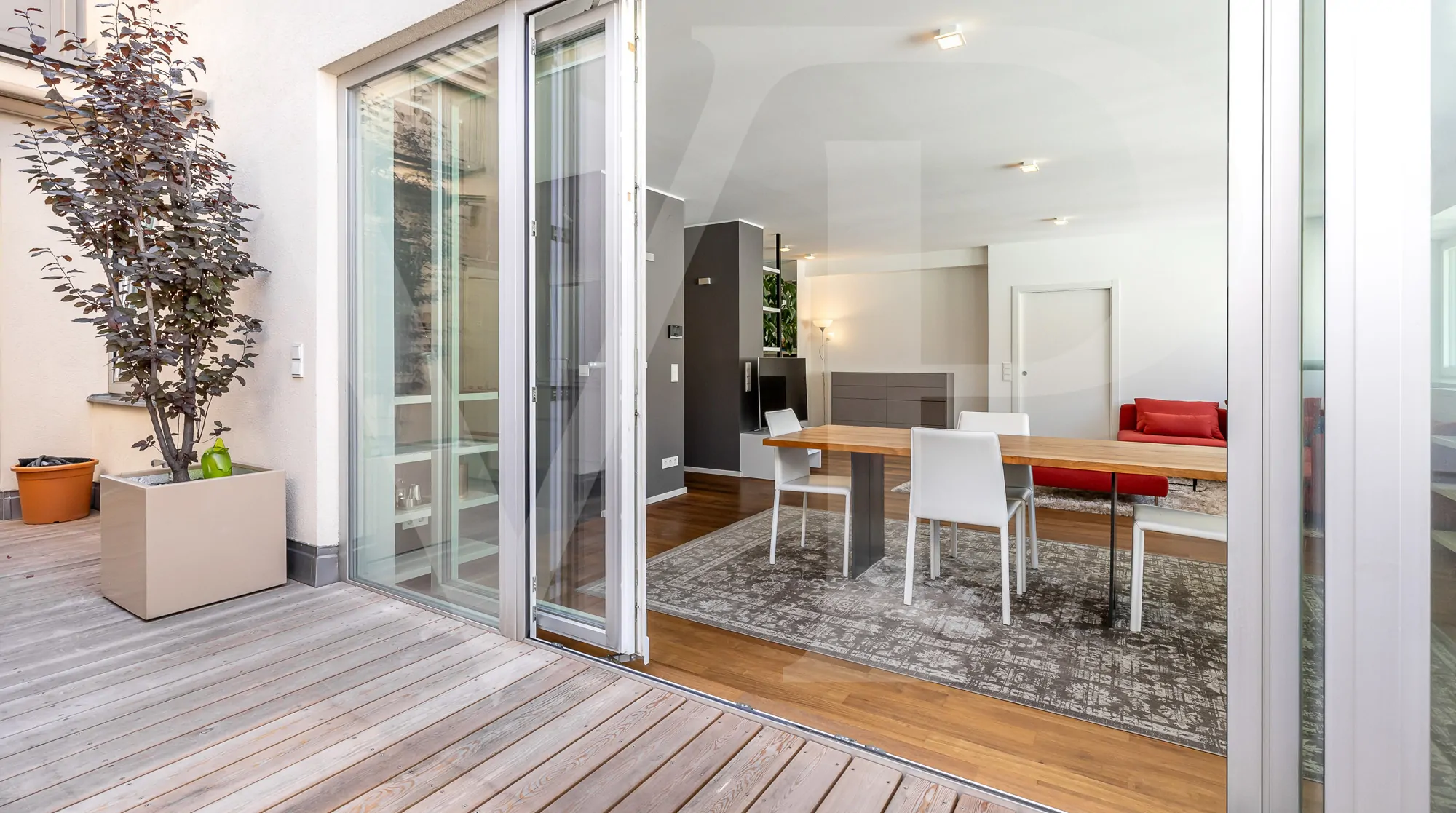 Terrassenwohnung in Wieden