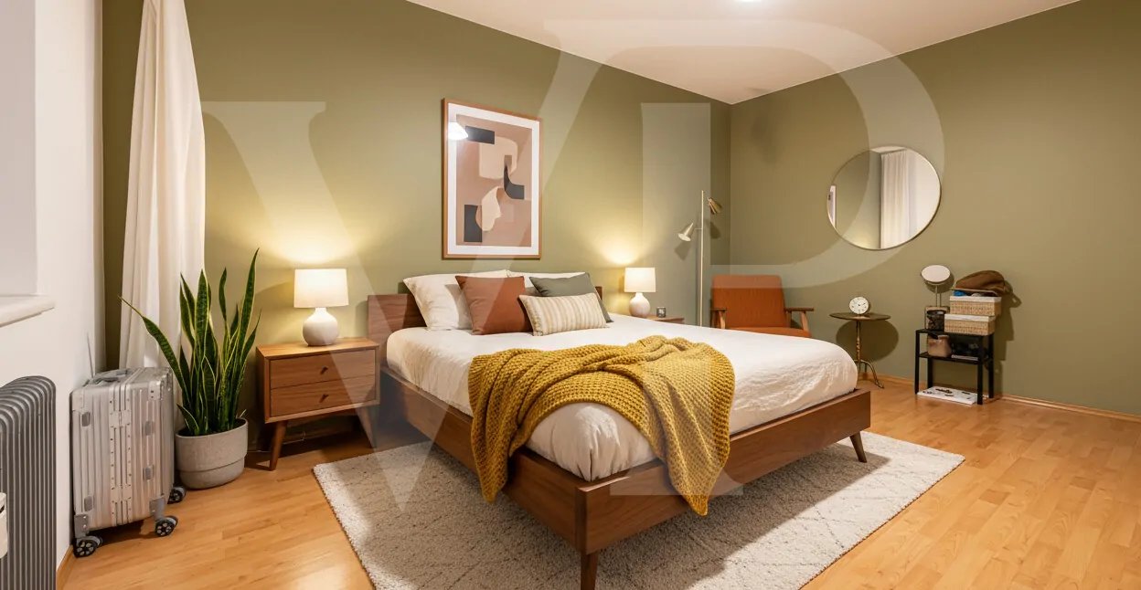 Rendering Schlafzimmer