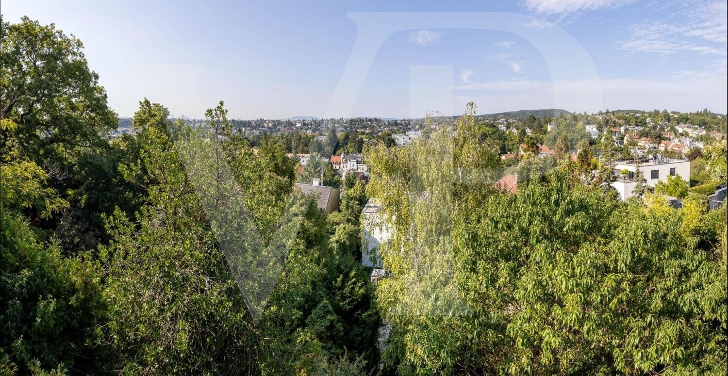 Villengrundstück mit Blick über Wien in Döblinger Bestlage für Visionäre