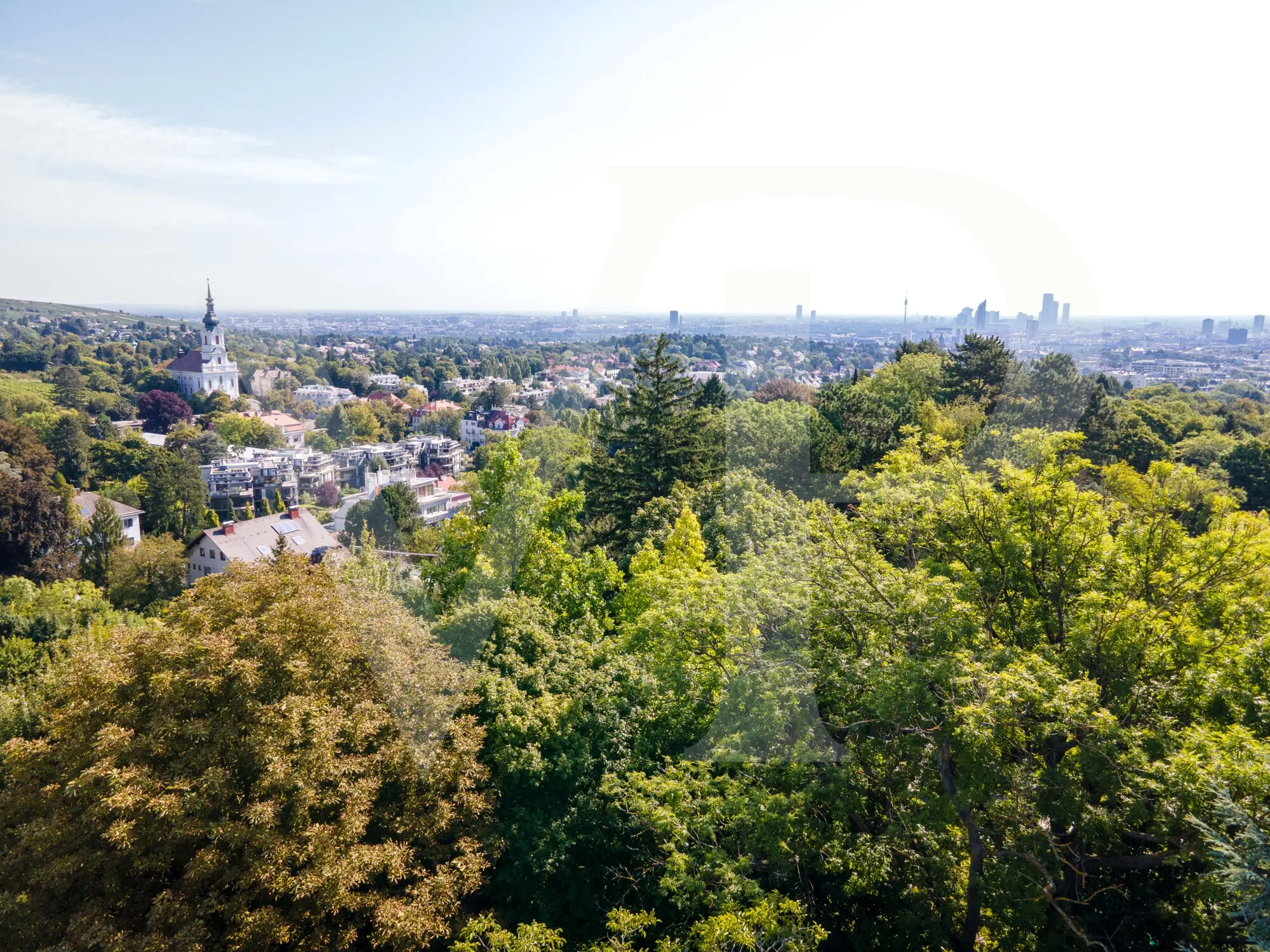 Villengrundstück mit Blick über Wien in Döblinger Bestlage für Visionäre