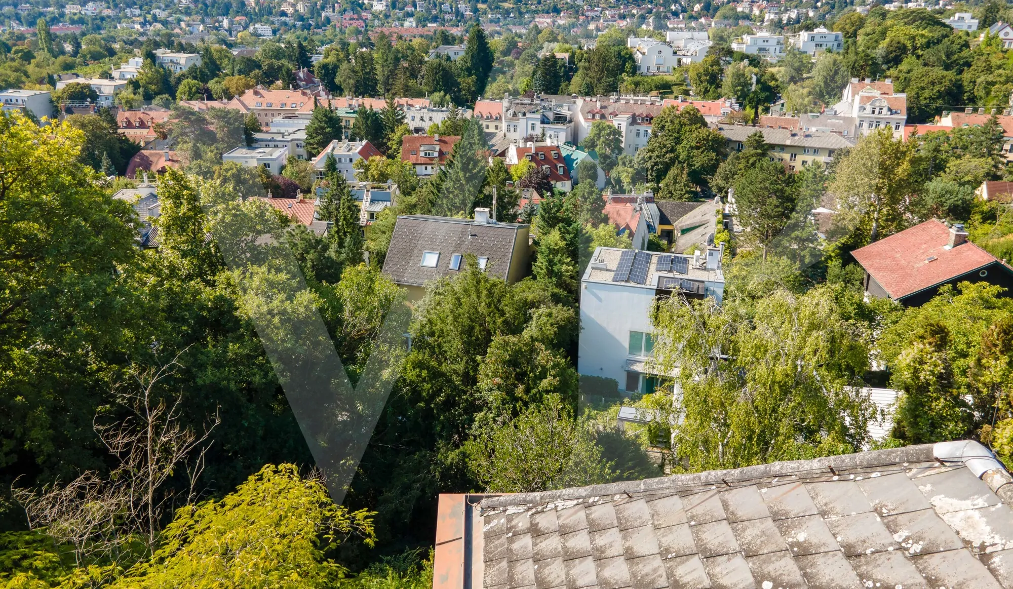 Villengrundstück mit Blick über Wien in Döblinger Bestlage für Visionäre