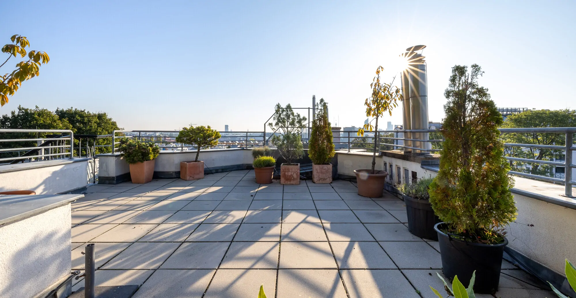 Exklusives lichtdurchflutetes Terrassen-Penthouse in Wien Döbling