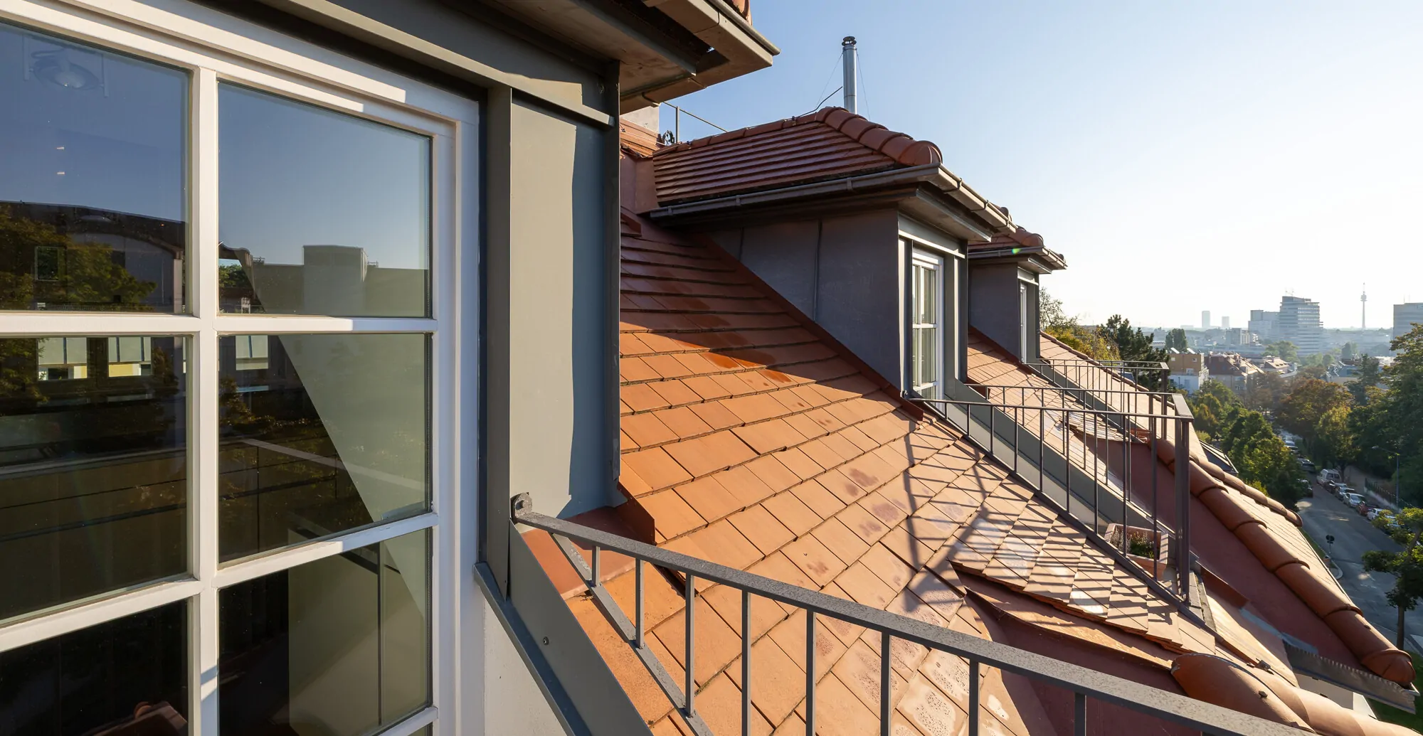 Exklusives lichtdurchflutetes Terrassen-Penthouse in Wien Döbling