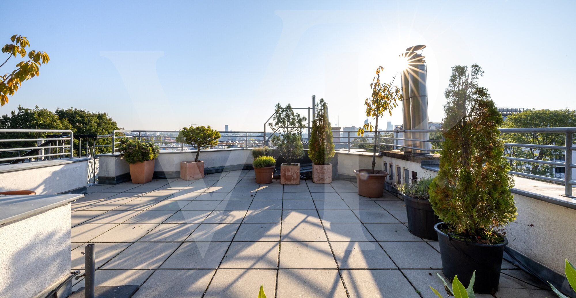 Exklusives lichtdurchflutetes Terrassen-Penthouse in Wien Döbling