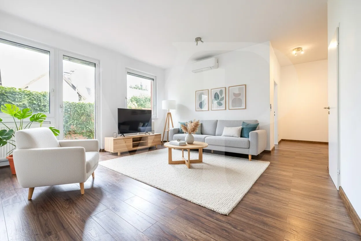 Wohnzimmer - Staging