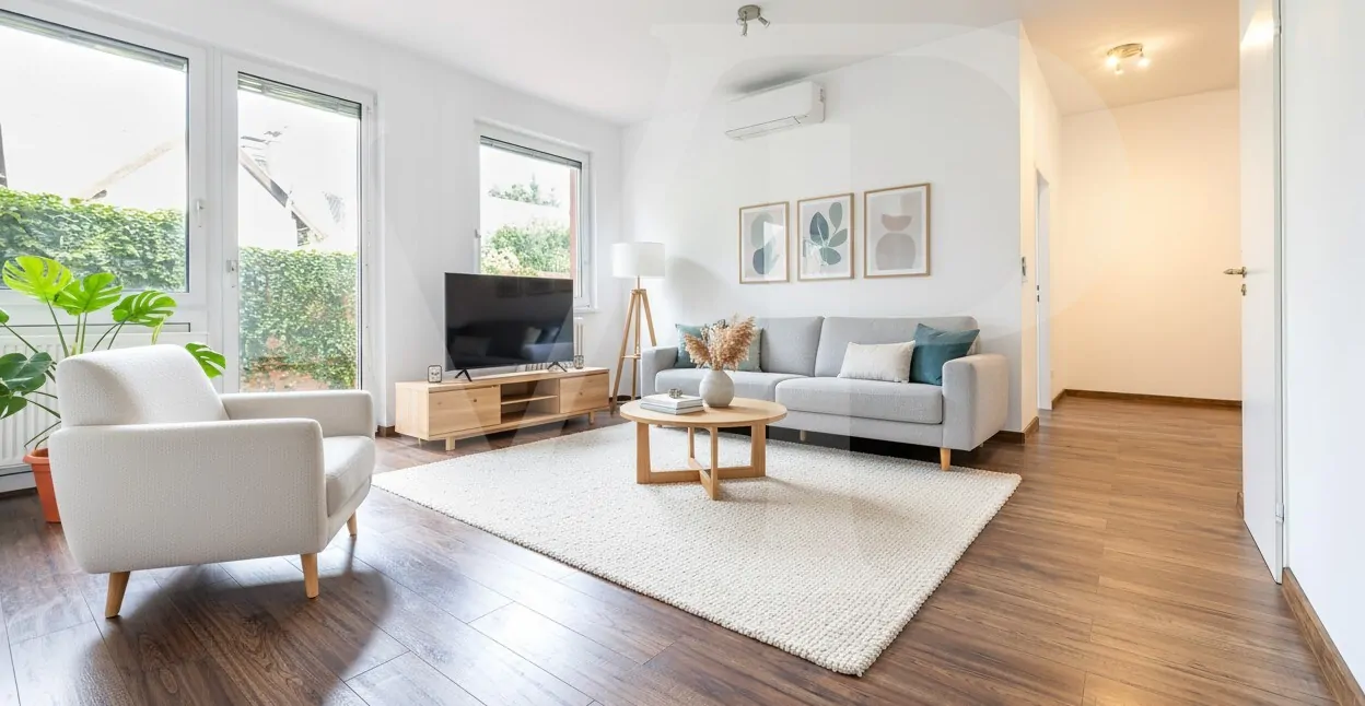 Wohnzimmer - Staging